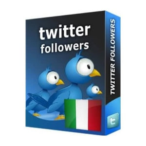 50 FOLLOWERS TWITTER ITALIANI - OUT OF STOCK